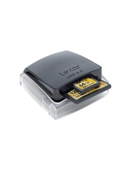 Lexar USB 3.0 Dual Slot Lector de tarjetas Profesional LRW400CRBEU kiwiku.com