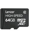 Lexar microsdxc 64gb - tarjeta microsd de 64 gb (class 10), negro