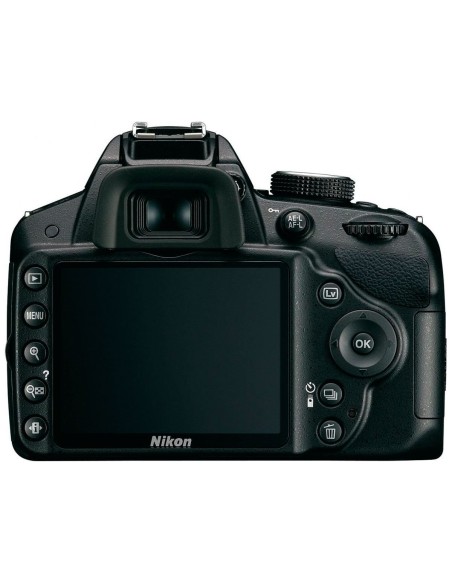 Cámara réflex digital Nikon D3200 con Objetivos AF-S DX 18-55 mm y AF-S DX 55-200 mm 999D3200DK1 kiwiku.com