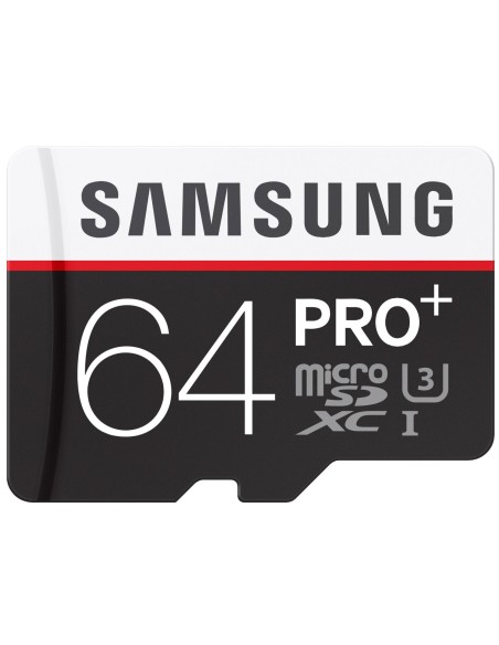 Samsung MB-MD64DA Micro SDXC PRO PLUS Class 10 UHS-I U3 microSDXC 65536 MB-MD64DA/EU kiwiku.com