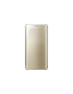 Samsung Clear View - Funda para Samsung Galaxy S6 Edge +, color oro EF-ZG928CFEGWW kiwiku.com