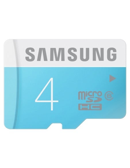 Samsung Standard - Tarjeta de memoria Micro SDHC de 4 GB Clase 6 con adaptador SD MB-MS04DA/EU kiwiku.com