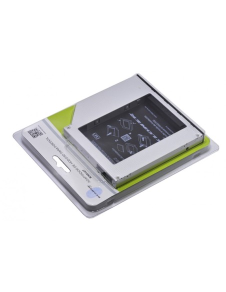 KLONER KHD127 - Adaptador de disco duro/SSD para portátil compatible 12.7mm SATA ODD KHD127 kiwiku.com