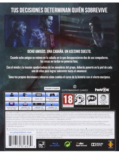 Ps4 until dawn 9816539 kiwiku.com