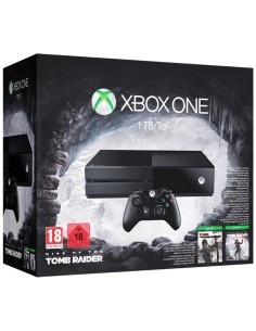 Xbox One - Consola 1 TB + Rise Of The Tomb Raider + Tomb Raider: Definitive Edition KF7-00030 kiwiku.com