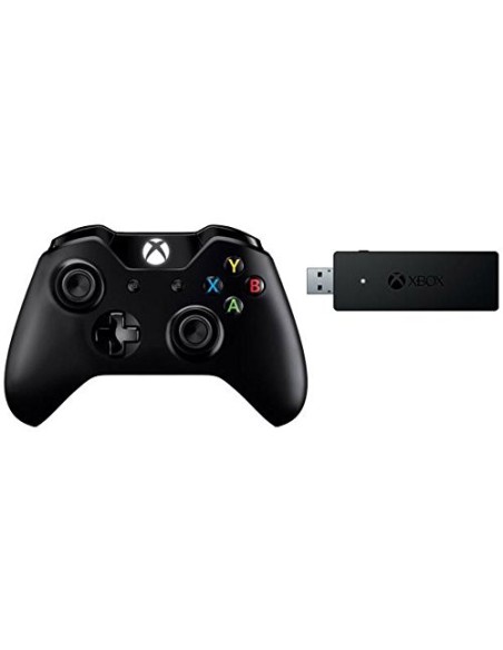 Microsoft - Mando y adaptador inalámbrico de Xbox para Windows (Xbox One) NG6-00004 kiwiku.com