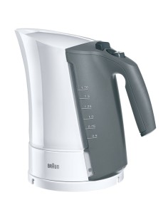 Braun - Hervidor Wk300White, 2200W, 1.7L Multiquick 3 0X63221708 kiwiku.com