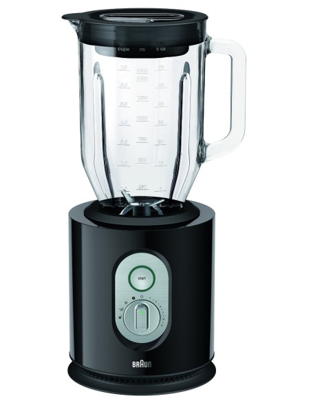 Braun JB 5160 BK - Licuadora Vidrio Negro OX22311010 kiwiku.com