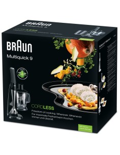 Braun MQ 940 CC Multiquick 9 - Batidora de mano inalámbrica 0X22111006 kiwiku.com 2
