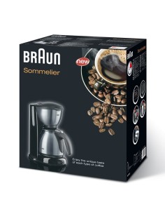 Braun - Cafetera Eléctrica Sommelier KF 610 0X13211008 kiwiku.com 2