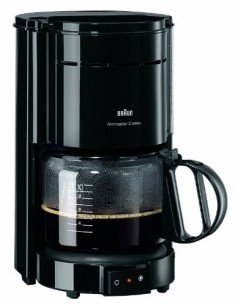 Braun - Cafetera Eléctrica KF 47 Negra Aromaster 0X13211003 kiwiku.com