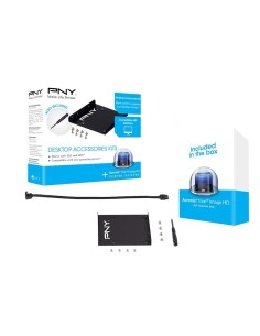 PNY P-72002535-M-KIT - Adaptador bahía para disco duro de 2.5"/SSD 3.5 P-72002535-M-KIT kiwiku.com