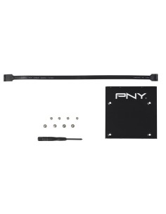 PNY P-72002535-M-KIT - Adaptador bahía para disco duro de 2.5"/SSD 3.5 P-72002535-M-KIT kiwiku.com 2