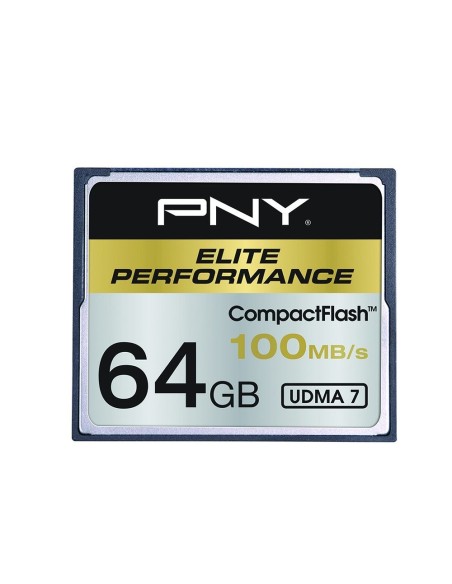 PNY CompactFlash 64GB - Tarjeta de memoria Elite Performance CF64GELIPER-EF kiwiku.com
