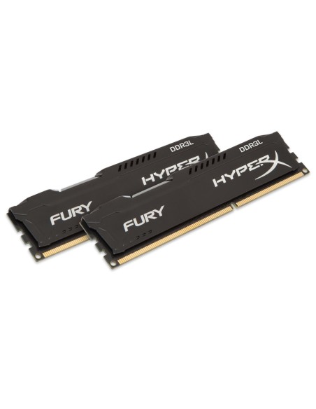 HyperX Fury - Memoria RAM de 8 GB DDR3L 1600 MHz 2 x 4GB HX316LC10FBK2/8 kiwiku.com