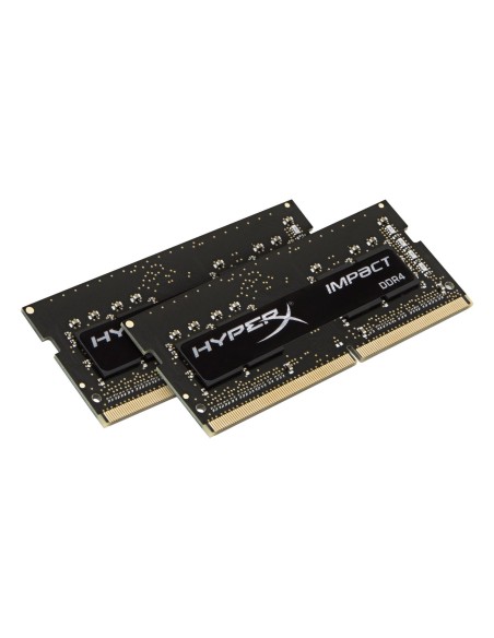 HyperX Impact - Memoria RAM de 8 GB DDR4 2400 MHz, CL14, SODIMM 260-pin, 2 x 4 GB HX424S14IBK2/8 kiwiku.com