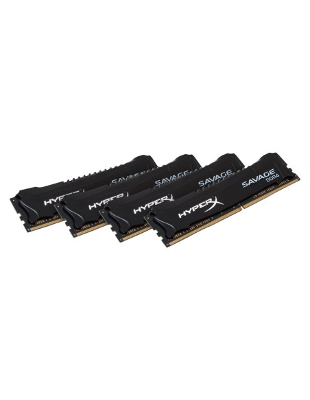 HyperX Savage - Memoria RAM de 16 GB DDR4 2133 MHz, CL13, XMP, 4 x 4 GB HX421C13SBK4/16 kiwiku.com