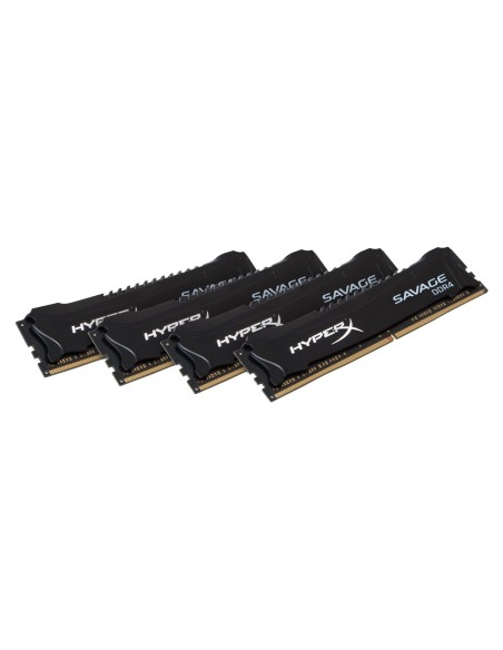 HyperX Savage - Memoria RAM de 16 GB DDR4 2800 MHz, CL14, XMP, 4 x 4 GB HX428C14SBK4/16 kiwiku.com