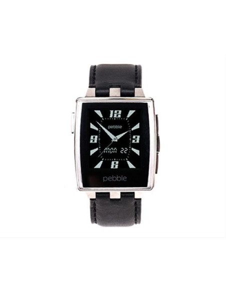 Smartwatch pebble steel metal  kiwiku.com