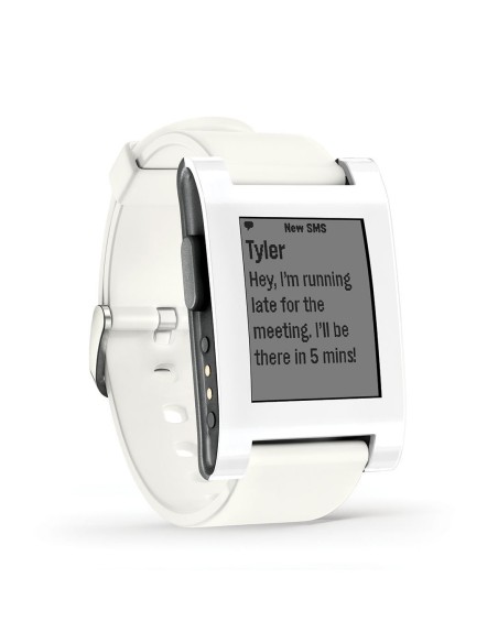 Smartwatch pebble original blanco BXPEORWH BXPEORWH kiwiku.com