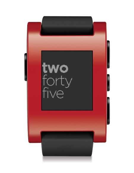 Smartwatch pebble original rojo BXPEORRE BXPEORRE kiwiku.com