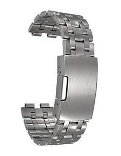 Pebble PBSTL-BAND-SS - Correa para Pebble Steel SmartWatch, color plateado BXPE40021 kiwiku.com