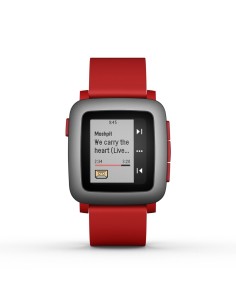 Smartwatch pebble time rojo BXPETIRE BXPETIRE kiwiku.com