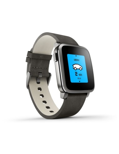 Smartwatch pebble time steel negro BXPETISB BXPETISB kiwiku.com