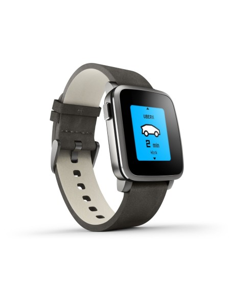 Smartwatch pebble time steel negro BXPETISB BXPETISB kiwiku.com