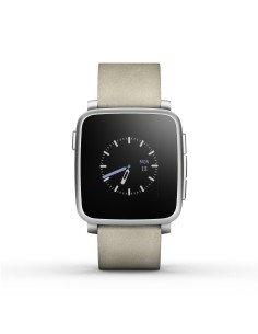 Smartwatch pebble time steel plata BXPETISS BXPETISS kiwiku.com