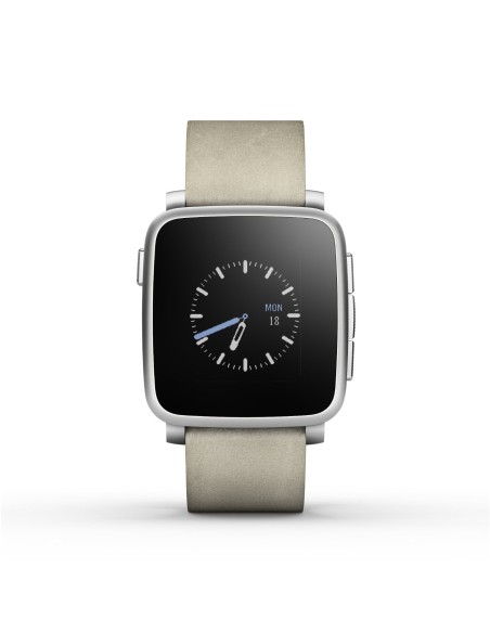 Smartwatch pebble time steel plata BXPETISS BXPETISS kiwiku.com