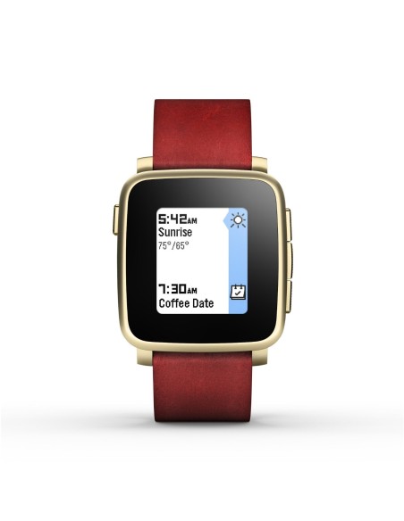 Smartwatch pebble time steel oro BXPETISG BXPETISG kiwiku.com