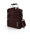 Maletin zr052 ziron casual bandolera 10"-13" terra + funda neopreno