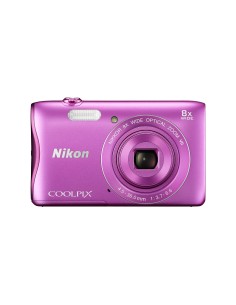 Nikon Coolpix S3700 - Cámara compacta de 20.5 Mp rosa VNA823E1 kiwiku.com