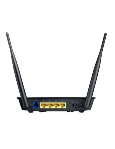 ASUS DSL-N12E - Modem router inalámbrico ADSL 2+ N300, USB, Soporte 3G/4G, IPTV 90-IG1W002M01-3PA0- kiwiku.com