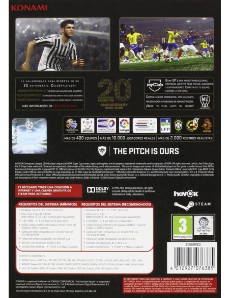 PC PRO EVOLUTION SOCCER 2016 076385 kiwiku.com