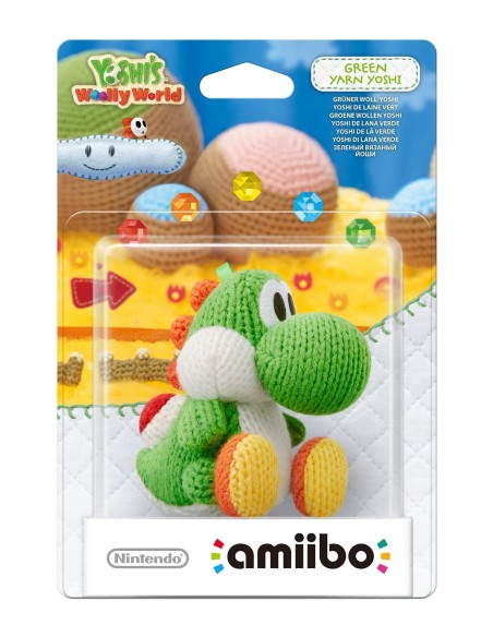 Nintendo - Figura Amiibo Yoshi Lana, Color Verde 1071766 kiwiku.com