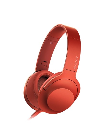 Sony MDR-100AAP - Auriculares con sonido de alta resolución Hi-Res Audio y manos libres  rojo MDR100AAPR.CE7 kiwiku.com