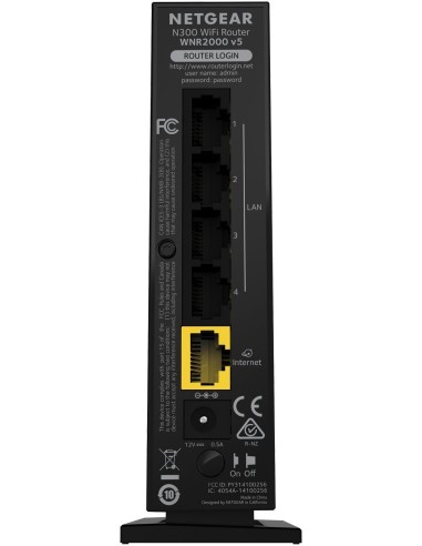 Netgear WNR2000-200PES - Router con tecnología WiFi N300 con 4 puertos Fast Ethernet (10/100) WNR2000-200PES kiwiku.com