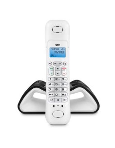 SPC 7706N Telf. DECT Curve AG50 ML ID LCD Negro 7706N kiwiku.com