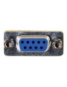 Cambiador de macho a hembra para serie - db-9 (h) - db-9 (h) - C2g mini gender changer