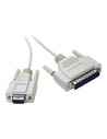 Cable de módem nulo - db-25 (m) - db-9 (h) - 1 m - C2g