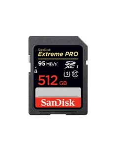 SanDisk Extreme Pro - Tarjeta de memoria flash - 512 GB - UHS Class 3 - 600x/633x - SDXC UHS-I SDSDXPA-512G-G46 kiwiku.com