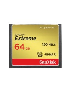 SanDisk Extreme - Tarjeta de memoria flash - 64 GB - 567x - CompactFlash SDCFXSB-064G-G46 kiwiku.com