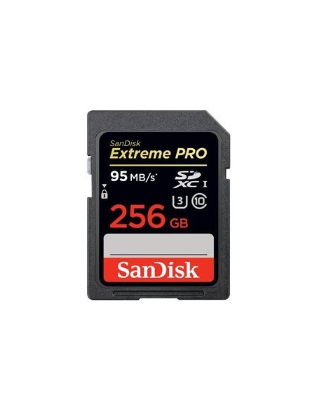 SanDisk Extreme Pro - Tarjeta de memoria flash - 256 GB - UHS Class 3 - 600x/633x SDSDXPA-256G-G46 kiwiku.com