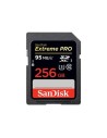 Sandisk extreme pro - tarjeta de memoria flash - 256 gb - sdxc - uhs class 3 - 600x/633x