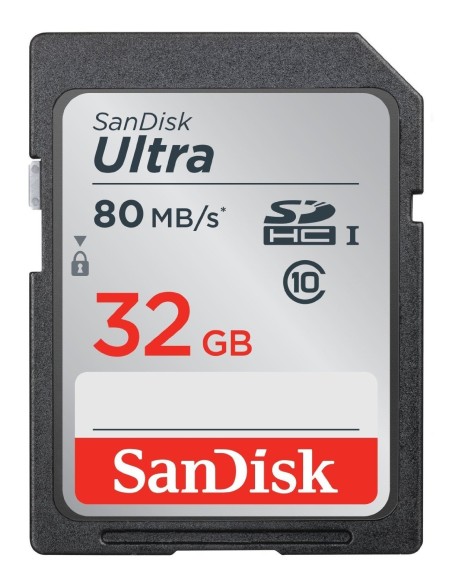 SanDisk SDSDUNC-032G-GZFIN Ultra Tarjeta de memoria SDHC de 32 GB Class 10 UHS-I SDSDUNC-032G-GN6IN kiwiku.com