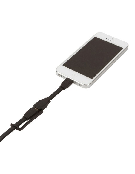 TYLT Syncable - Cable de datos duo Micro USB/Lightning, 1 m, color negro IP5-MIC1MBK-T kiwiku.com
