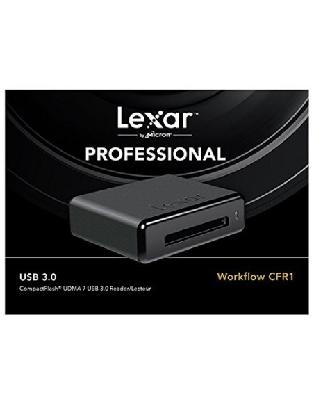Lexar Workflow Lector tarjeta CF CFR1 Profesional USB 3.0 LRWCFR1TBEU kiwiku.com