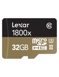Lexar LSDMI32GCRBEU1800R microSDHC 1800x 32GB UHS-II USB 3.0 Lector+Adaptador LSDMI32GCRBEU1800R kiwiku.com
